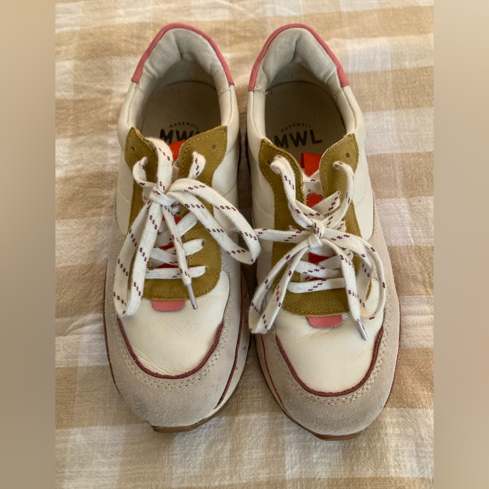 Madewell MWL Block-Colored Tennis Shoes